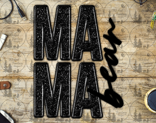 UVDTF Mama Bear Black