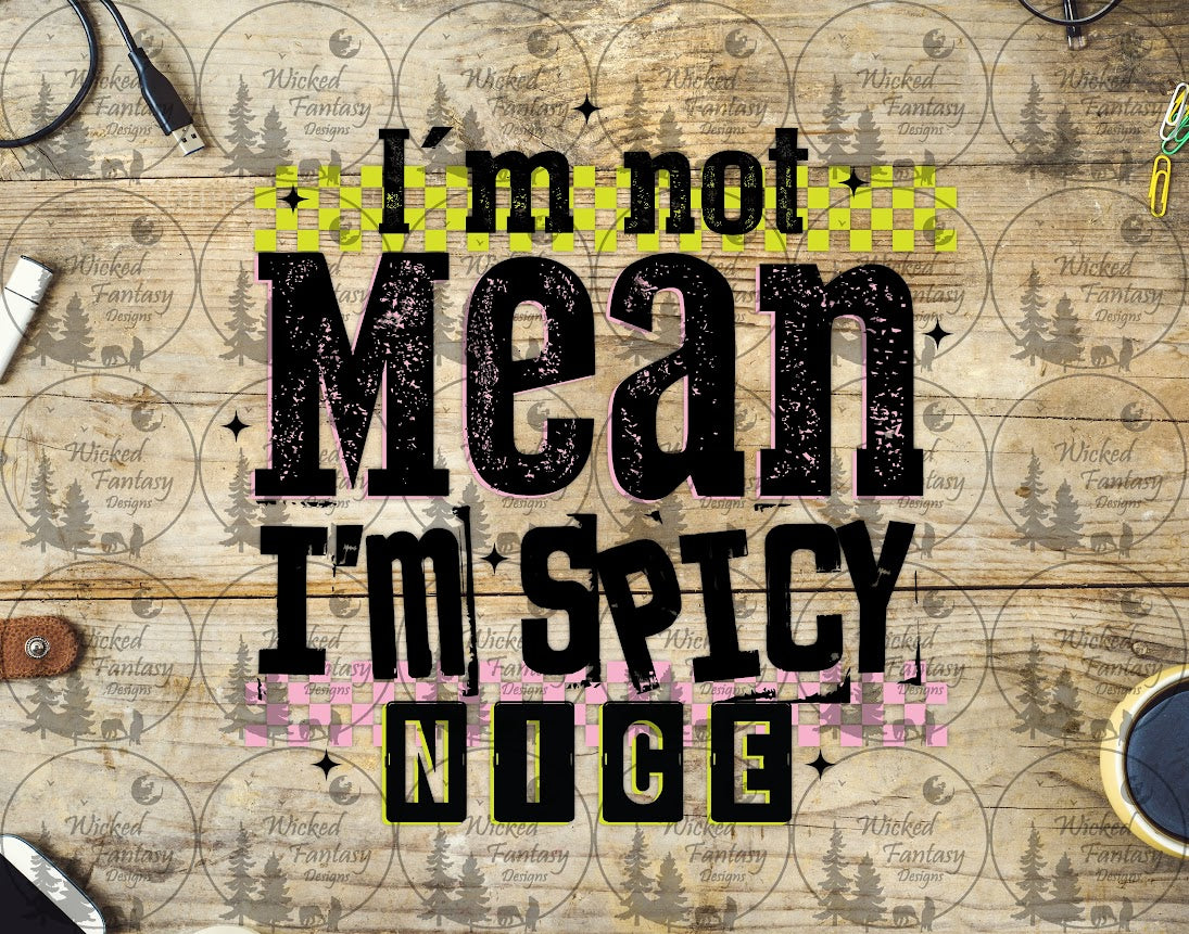 UVDTF I'm not Mean I'm Spicy Nice