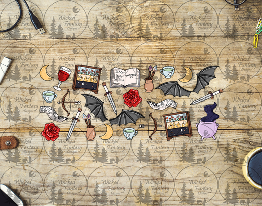 UVDTF ACOTAR Hello Feyre Darling Books 16oz 40oz