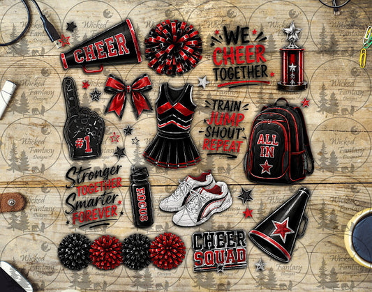 UVDTF We Cheer Together Element Sheet