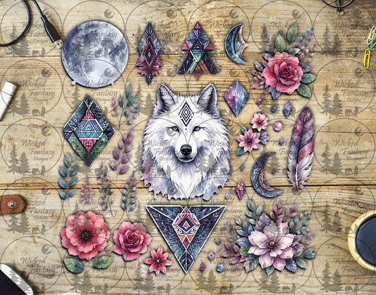 UVDTF Celestial Wolf Element Sheet