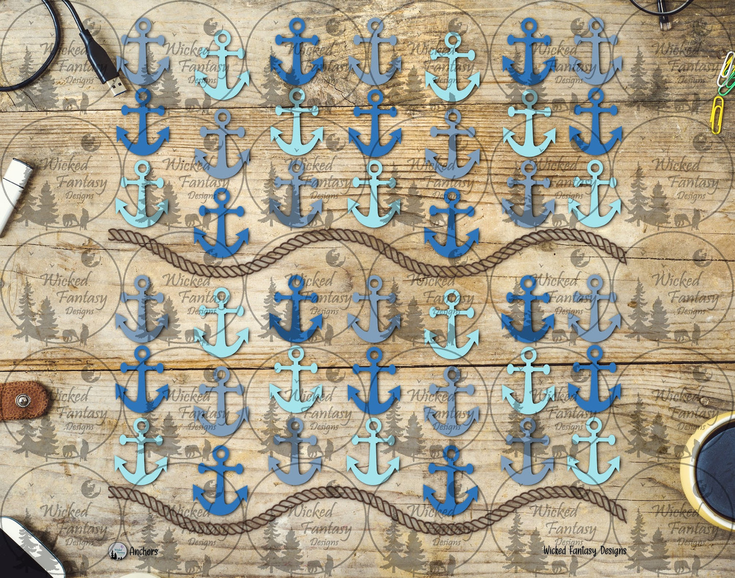 UVDTF Anchors 20oz 30oz 10"x10"