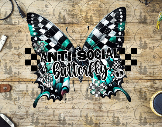 UVDTF Anti Social Butterfly Teal