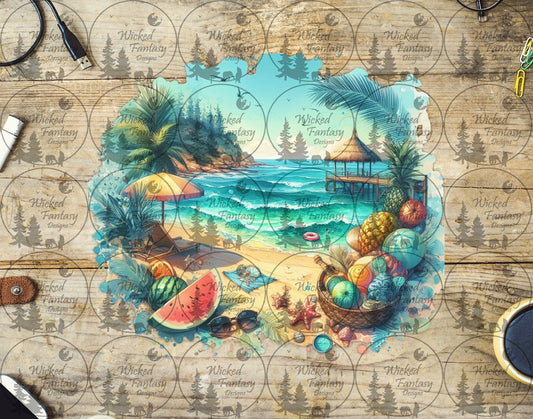 UVDTF Beach Vacation