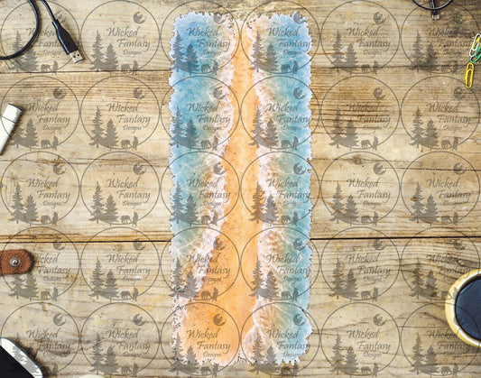 UVDTF Beach Wave Sandbar Border Element 11"