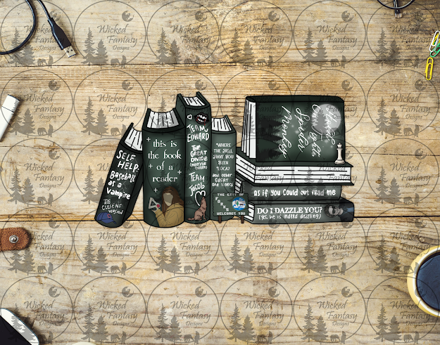 UVDTF Twilight Do I Dazzle You Book Stacks