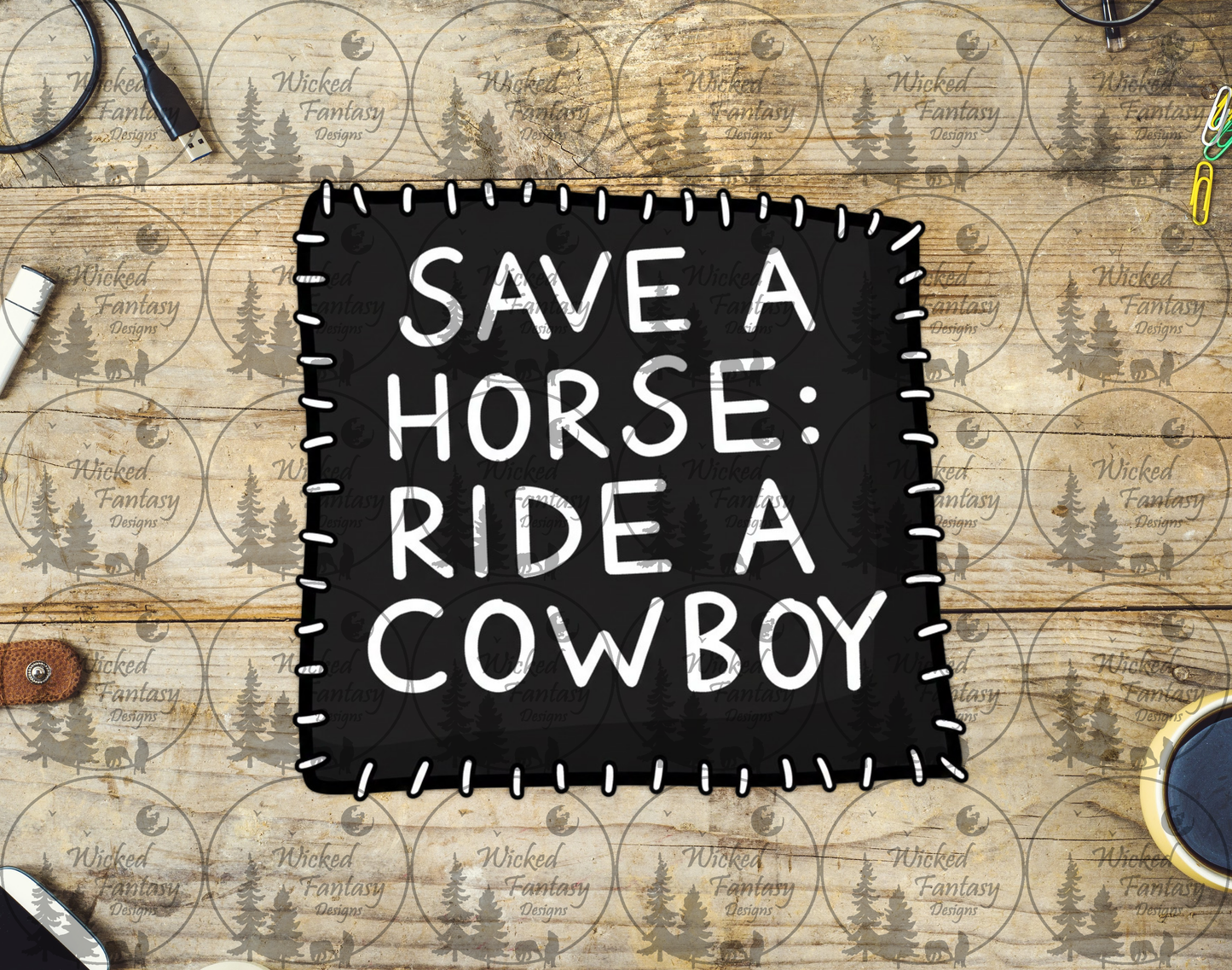 UVDTF Save a Horse Patch