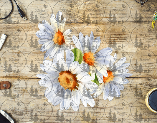 UVDTF Group of four Daisies