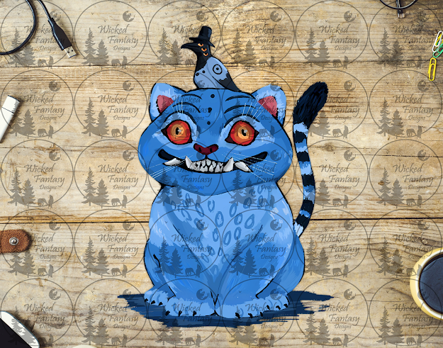 UVDTF Demon Hunter Cat and Bird