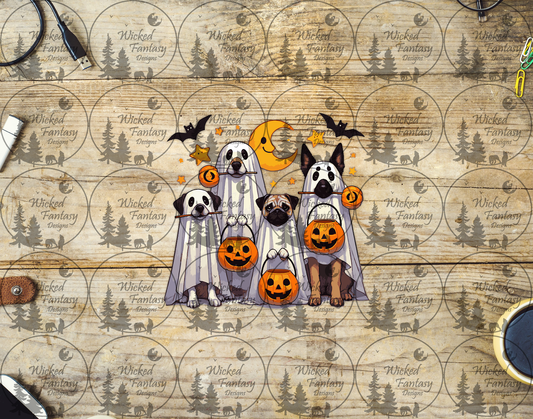 UVDTF Ghost Dogs and Jack O' Lanterns