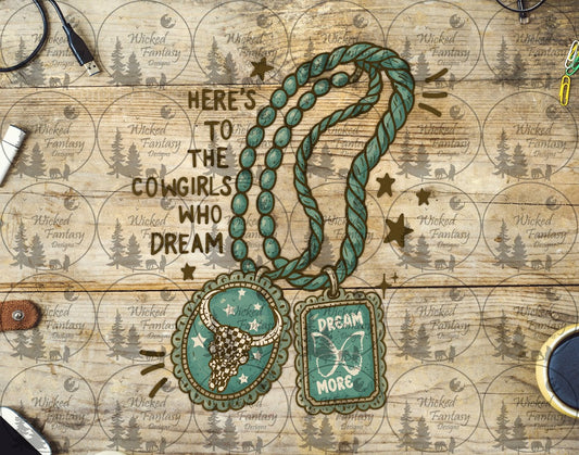 UVDTF Here's to the Cowgirls Who Dream
