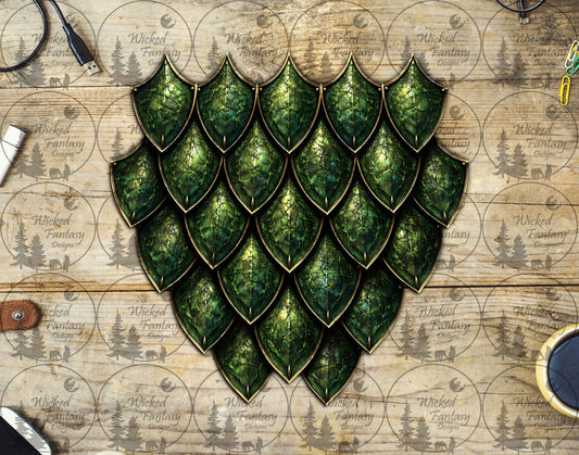 UVDTF Green Dragon Scale Group
