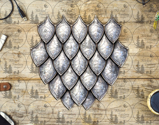 UVDTF Silvery Dragon Scale Group