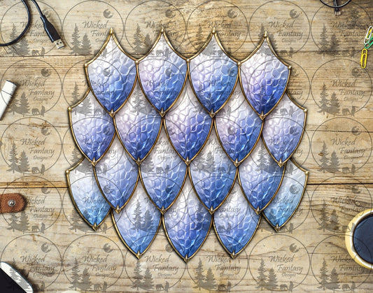 UVDTF Gilded Frost Dragon Scale Group