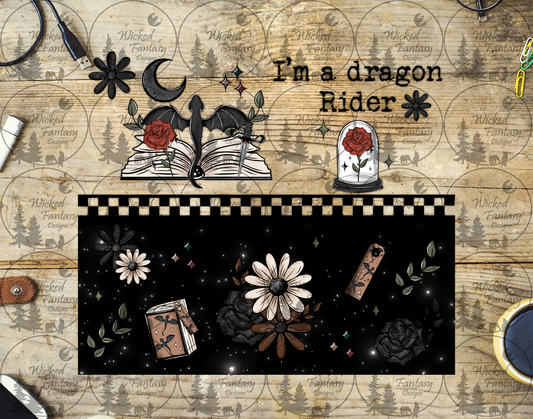 UVDTF I'm a Dragon Rider 20oz 30oz 10"x10"