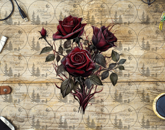 UVDTF Dark Red Roses