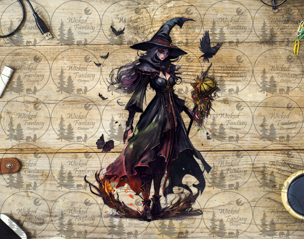 UVDTF Spooky Witch