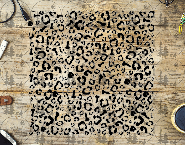 UVDTF Peens Leopard Print 20oz 30oz 10"x10"