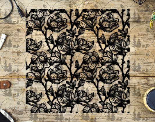 UVDTF Magnolias 20oz 30oz 10"x10"
