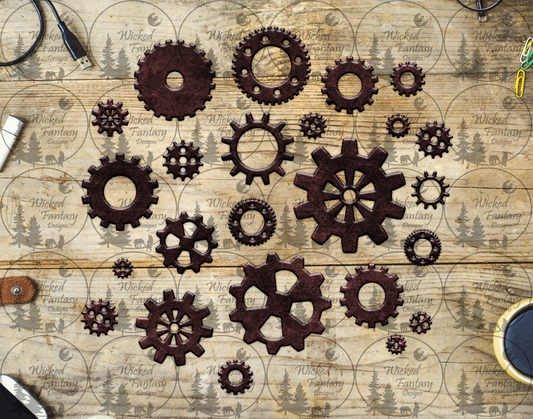 UVDTF Bronze Gears
