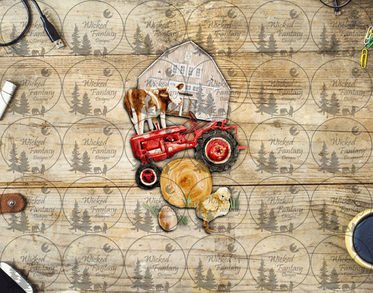 UVDTF Barn Yard Vertical Element