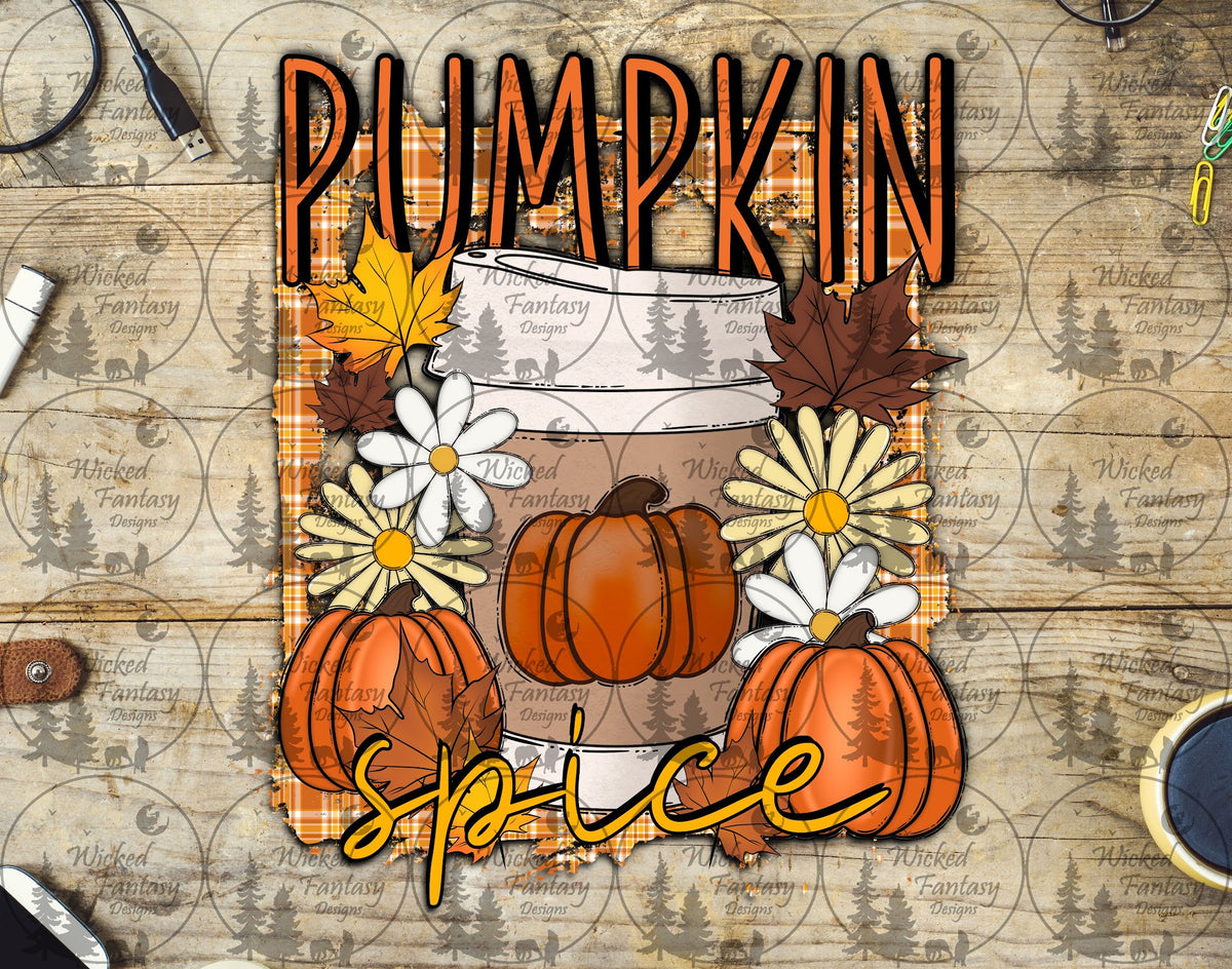 UVDTF Pumpkin Spice Coffee