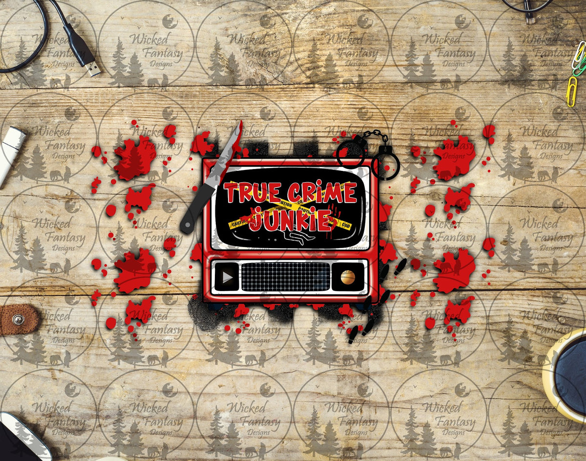 UVDTF True Crime Junkie 16oz 40oz