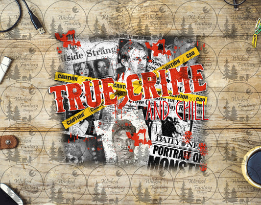 UVDTF True Crime and Chill Newspapers