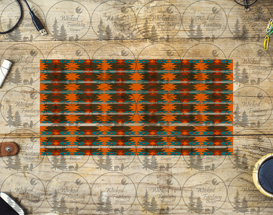 UVDTF Rust Aztec Striping 6x12" element