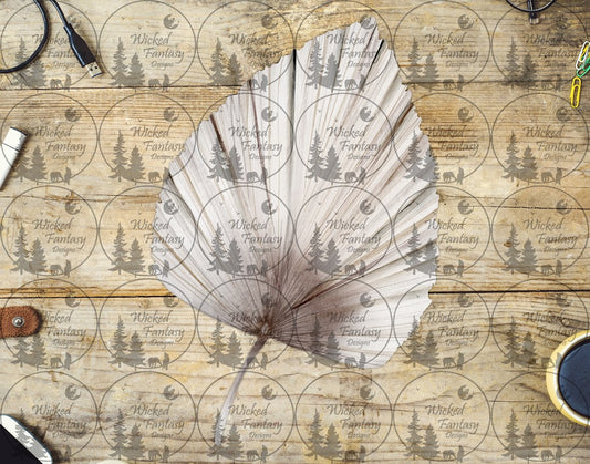 UVDTF Velvet Ash Palm Fan
