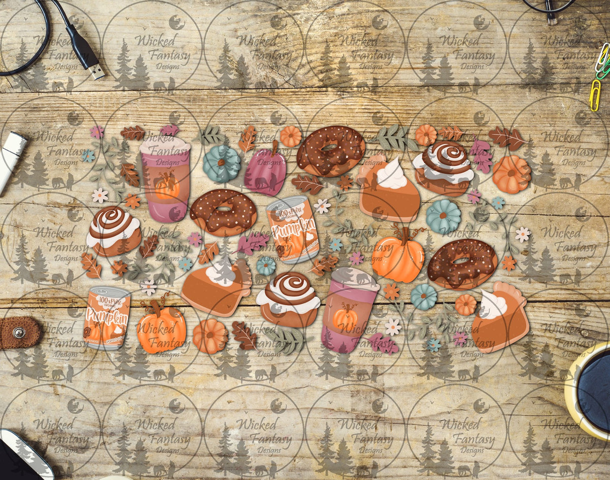UVDTF Pumpkin Spice Season 16oz 40oz