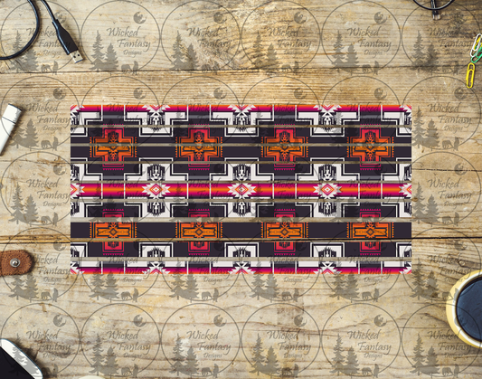 UVDTF Purple Sunset Pendleton Striping 6x12" element