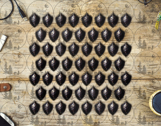 UVDTF Black Dragon Scales Element Sheet