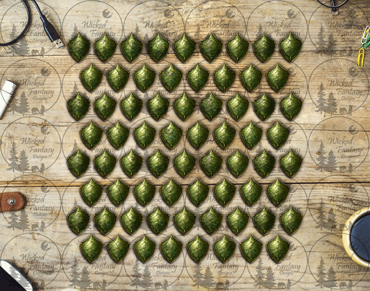 UVDTF Green Dragon Scales Element Sheet