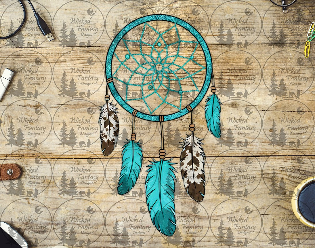 UVDTF Turquoise Dreamcatcher