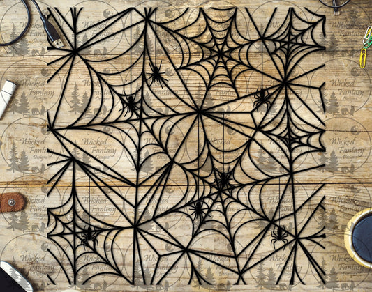 UVDTF Spiders and Webs 20oz 30oz 10"x10"