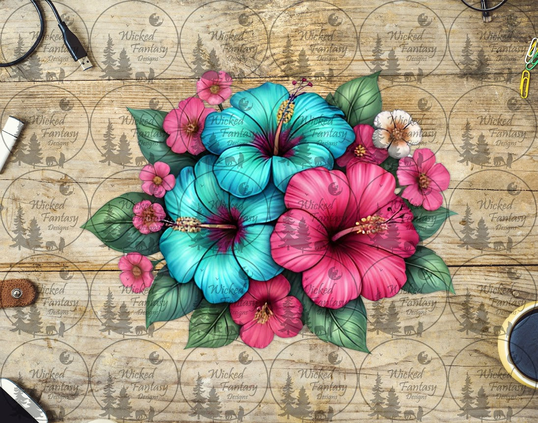 UVDTF Hibiscus Bloom Bunch