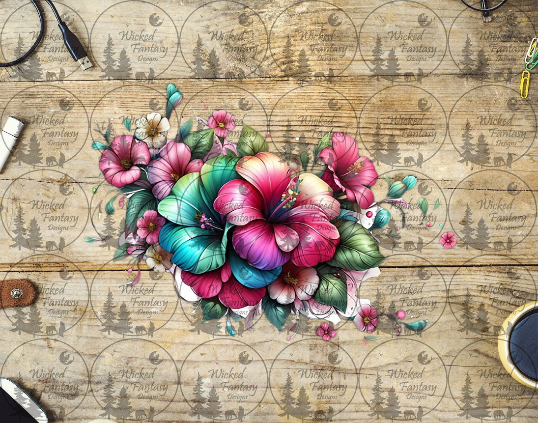 UVDTF Hibiscus Bloom Bouquet