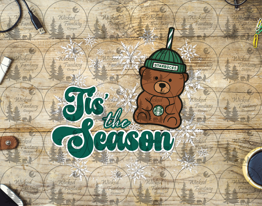 UVDTF Tis the Season Bear and Coffee