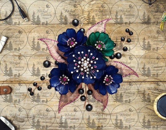 UVDTF Dark Jewel Florals