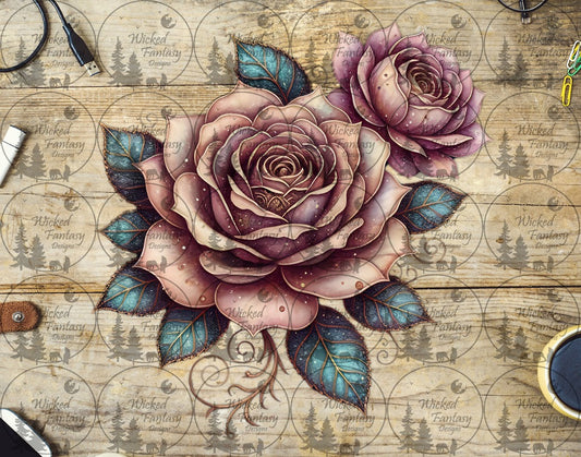UVDTF Blush Gilded Roses