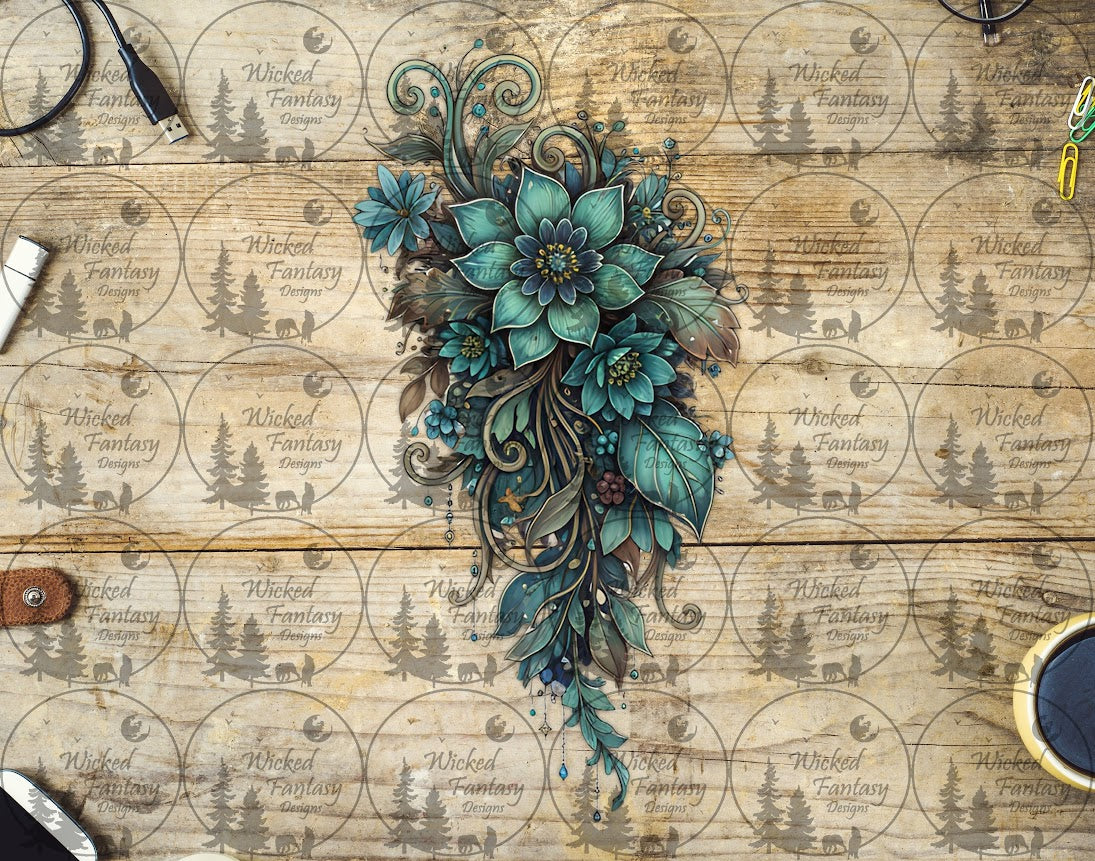 UVDTF Verdant Cascade Florals