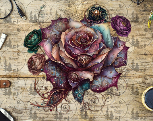 UVDTF Gilded Rose Florals
