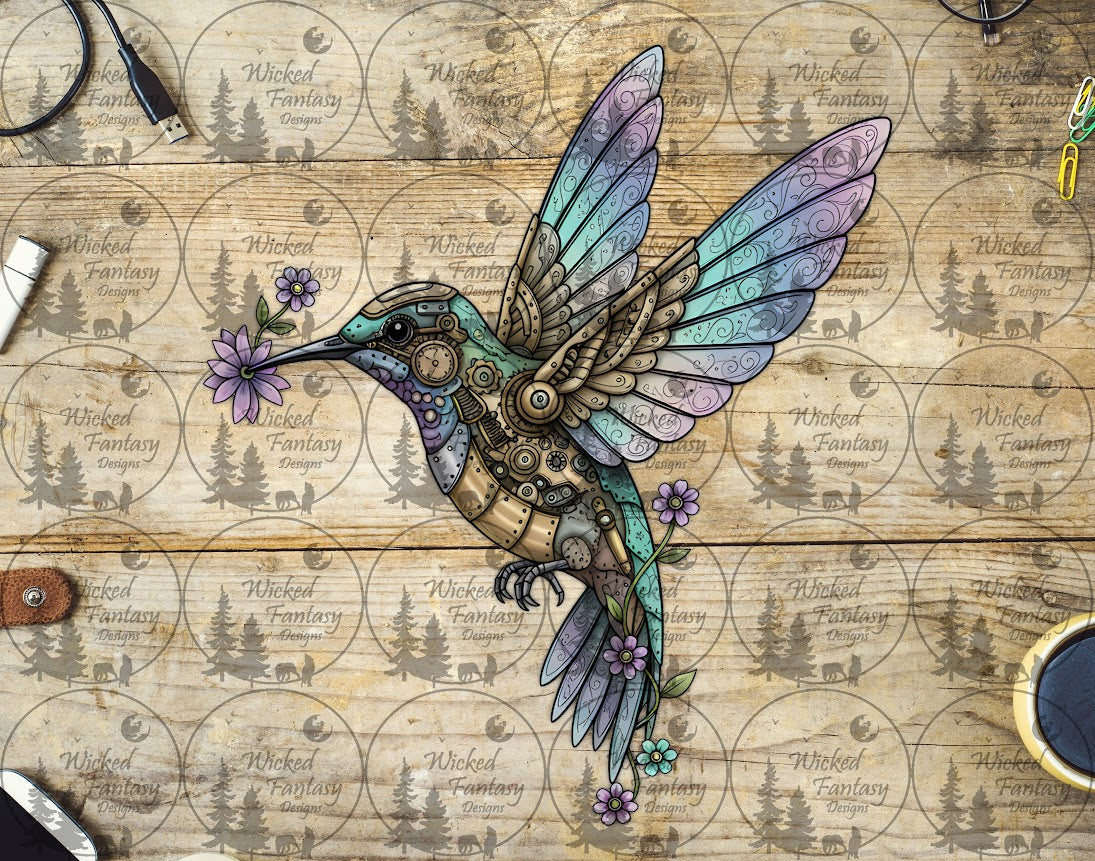 UVDTF Clockwork Hummingbird