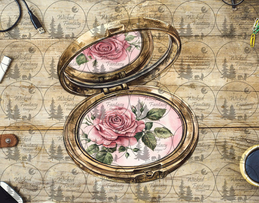 UVDTF Dusty Rose Compact Mirror
