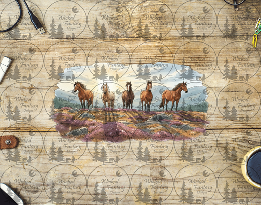 UVDTF Horses in the Mountains