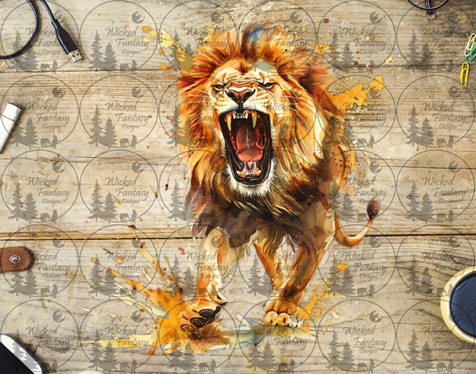 UVDTF Attacking Lion