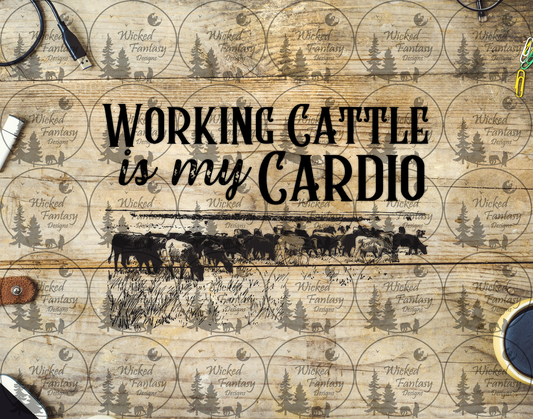 UVDTF Working Cattle is My Cardio