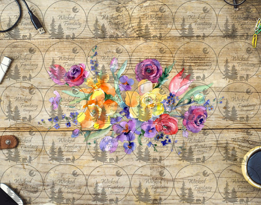 UVDTF Painter's Bouquet