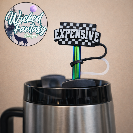 Expensive Silicone Straw Topper